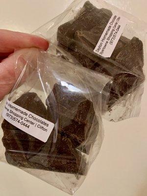 Gift of Dark Chocolate Chunks!