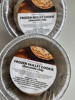 NEW! Frozen Skillet Cookies