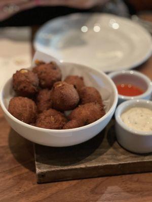 Corn hush puppies