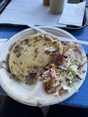 Bean and cheese Pupusa Revuelta #1