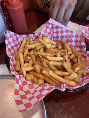 Side order of fries (we ate 1/2 the basket before I took the picture). Tons of fries.