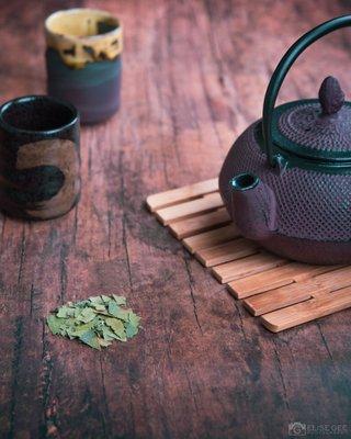 Elderflower and Mint Persimmon Leaf Tea