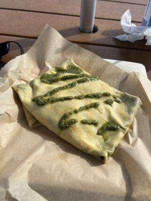 Chicken pesto Crepe