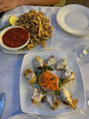 Calamari and Artichokes