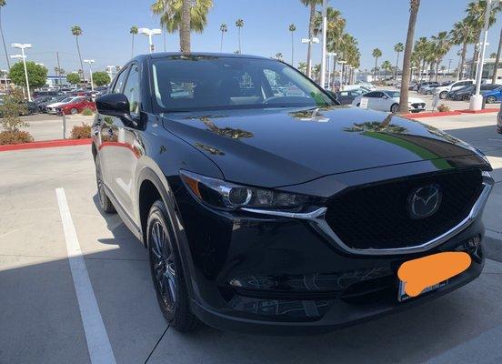 2021 Mazda CX-5 Touring with Preferred SV Package, Jet Black Mica