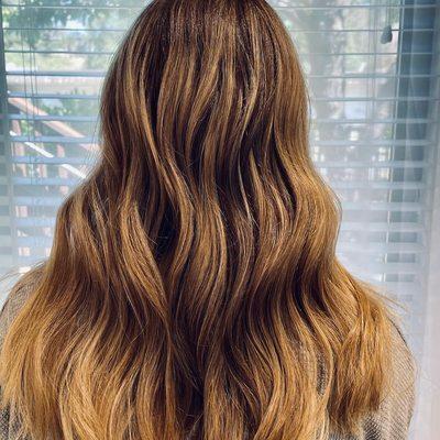 Baby light balayage