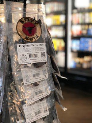 We carry local Beefy Boys Jerky