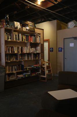 Community bookshelf -- take one, leave one!