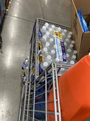 They have a ton of water in stock