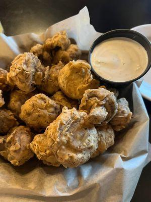 Fried mushrooms