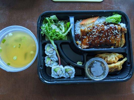 chicken teriyaki bento