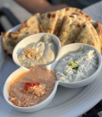 Trio Mediterranean Dips