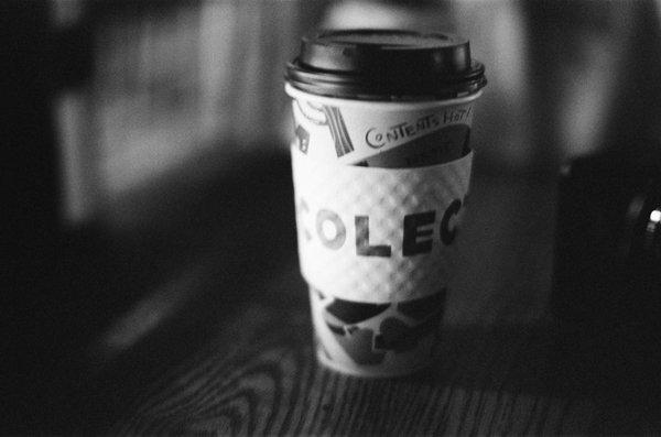 Coffee on Kodak Tri-X 400.