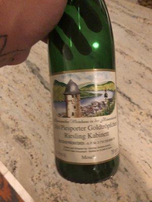 To the woman that sold me this bottle of wine, it was delicious