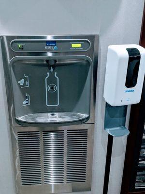 Water Bottle Refiller (in Fitness Center)