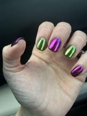 Chrome nails!