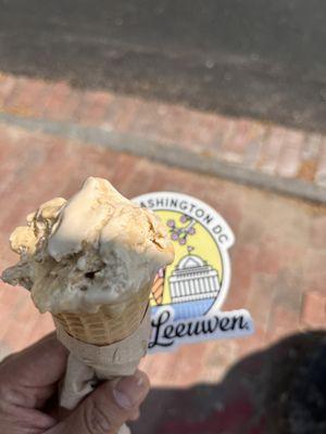 Dirty chai ice cream