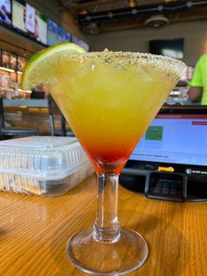 Tropical Sunrise Margarita