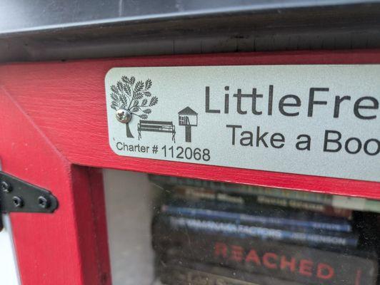 Raeburn Little Free Library, 12049 Parks Farm Ln, Charlotte