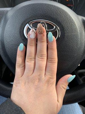 Dip nails