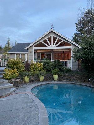 "Pool House" build in Medford