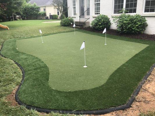 SYNLawn Kentucky Artificial Turf Putting Green