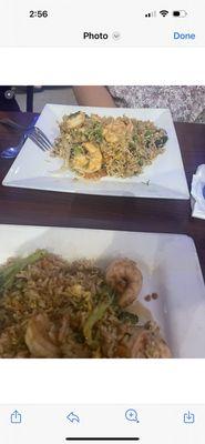 Shrimp fried rice