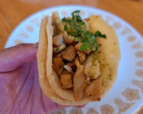 Pollo Asado or Chicken Taco