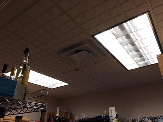 LED Lighting Retrofit.