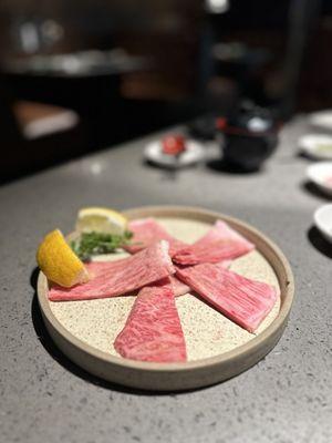 The Japanese A5 Wagyu is so buttery and melt-in-your-mouth tender (#47)