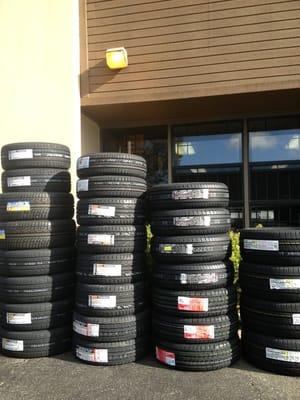 Tires tires and more tires!