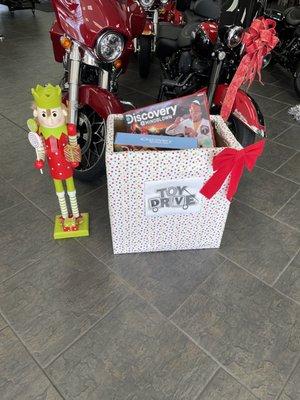 Toy drive toys that are still in the store the day after Christmas!  Disgraceful that some kid's missed out!!!