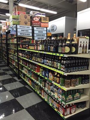 Wide selection of craft beers, 10% off on Tuesdays!