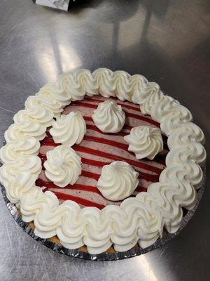 Raspberry cheesecake