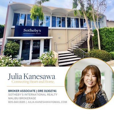 Whether you're searching for a beautiful beachfront property or a serene mountain retreat, Julia will help find the perfect match for you.