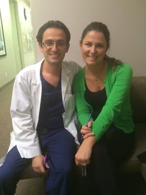 The day I found out I was Pregnant with my son!!! BEST Dr EVER!