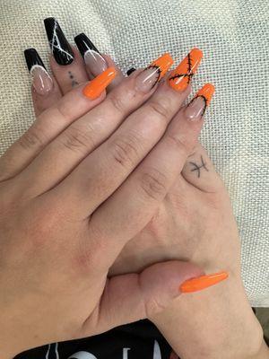 Halloween nails!