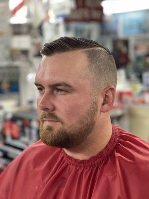 Haircut and beard trim/lineup