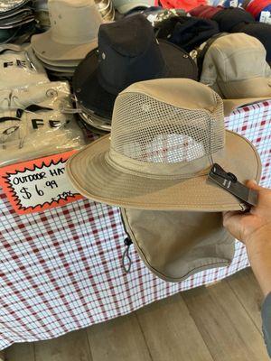 Mesh outdoor hat