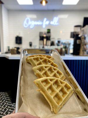 Gluten Free Dairy Free Belgium waffle