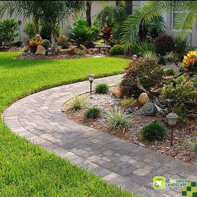 Natural stone paver maintains freshness.