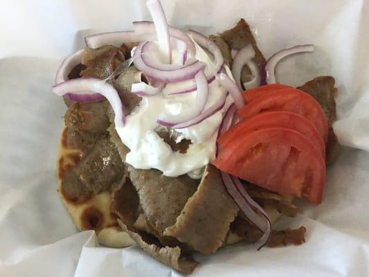 Regular Gyros Sandwich