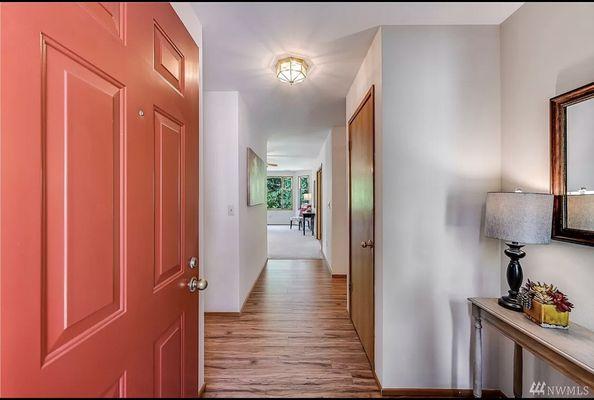 Flooring restoration.