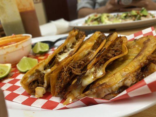 Birria Tacos plate 5 stars