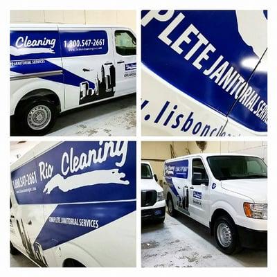 Custom Van Wrap with solid Color Vinyl