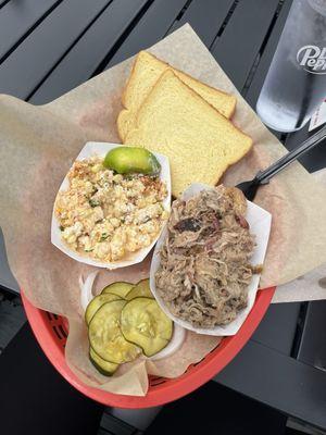 Pulled Pork & Street Corn!