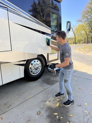 RV Wash & Hand Wax