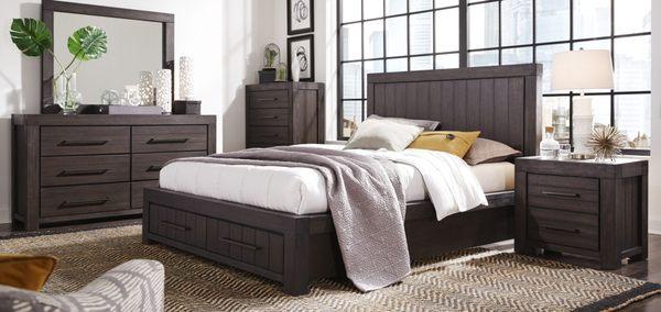 Solid Wood Bedroom Set w/ Storage