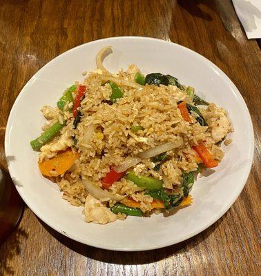 Basil Chicken Fried Rice