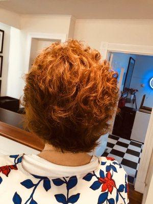 Beautiful copper red color by Elizabeth